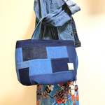 デニムパッチワークbag m255
