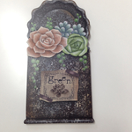 ジャンク缶の寄せ植え（ホワイト）