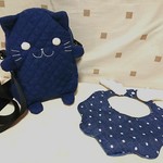 にゃんこポシェット&天使の羽スタイ