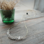 Line necklace/HerkimerDiamond