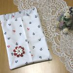 ▼SALE▼【送料無料】ラミネートゴミポーチ☆イカリ（ホワイト）④