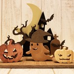 ハロウィン☆ジャックランタンとオバケの置物☆Halloween☆ハロウィーン