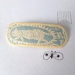 jungle relief バレッタ ミナペルホネン ハンドメイド