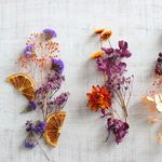 【再販】ハロウィンカラーの花材（ハーバリウム・ボタニカルキャンドル・アロマワックス用）
