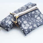 Ｓさまご予約品　LIBERTY　リバティ　Capel　カペル　木苺　ブラック　ポーチ&ペンケース