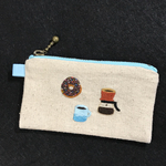 刺繍 ICカードケース 秋のいっぷく
