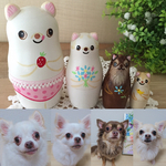 U様ペットオーダー品＊ラブリー♡チワワマトリョーシカ