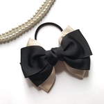  ✶.•卒業シーズンにも✶.•❤︎100超え *beige×black*バイカラーリボン