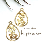  【6個】marina  happiness honu  charm