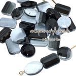 【24g保証】antiques acrylic beads mix assorted