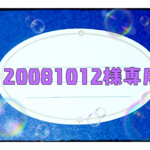 【オーダー品】20081012様専用