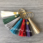 秋色タッセルキーホルダー 
