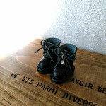 『ella さまオーダー品』ミディブライス用ブーツ　black