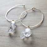 Ice Rock ＊K14gf＊ハンマードフープピアス