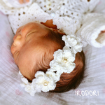 【初節句にも♡】新生児用 赤ちゃんのおめかしコットンヘアバンド