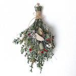 ユーカリとリトルマーベルのスワッグ 〜 red 〜