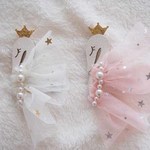 ゆめかわスワンのヘアクリップ