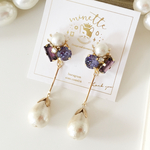 Swarovskiビジュー♡コットンパール