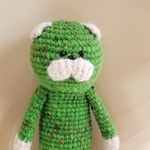 まだらくれよんちゃん the cat Green Base