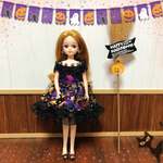 ブライス　リカちゃん  プーリップ  ハロウィン  ミニドレス