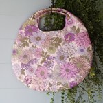 ☆番外編☆まるふわバッグ。pastel flower purple！