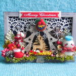 ハッピークリスマス D   クリスマスフレーム♥