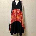 【羽織リメイク】🎃アシンメトリー な チュニック