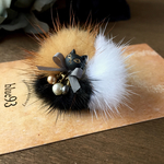 三毛猫ブローチ