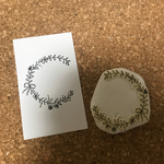 ボタニカルリース 消しゴムはんこセット