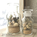 ボタニカルボトルアンティーク風 薬瓶セット