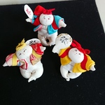 ちりめん人形☆祭りだわっしょい❗3体セット