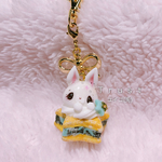 チョコミントアイスサンドお星様クッキー×ユイコ(兎)キーホルダー