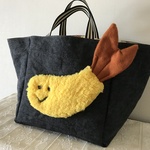 『Kさまオーダー』エビフライさんのトートバッグ
