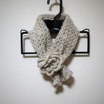 お花のミニマフラー