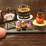 ミニチュアハロウィンセット