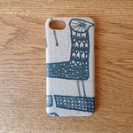 *受注製作*ミナペルホネン*mingling ベージュ*mina perhonen*iPhoneケース*iPhoneカバー*スマホケース*スマホカバー