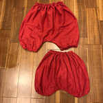 【ちゃんまき様専用】ゆったりダブルガーゼ のかぼちゃパンツ 赤