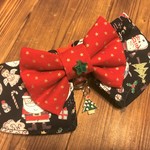 犬・猫の首輪　28～31　cocoちゃんリボンチョーカーNEO　クリスマス・星・ツリー