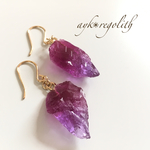 琥珀糖ピアス- purple