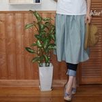 No.1 綿麻フレアースカート