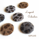 SALE!【6pcs レオパードカボション】 パーツ 送料無料