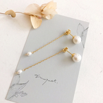 一粒パール pierce / earring