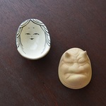 鬼面ぐい吞み
