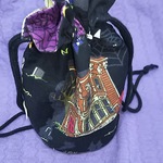 丸底巾着　ハロウィン  