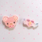 くまちゃんピアス