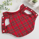 ★限定品★可愛いタータンチェック表薄起毛ベスト🎵４１