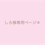 しろ様専用ページ＊