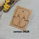 【作家愛用ピアス】不規則ハートリングのピアス♡