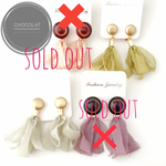 chiffon tassel