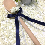 ❤️再再再再再再再再販！！結婚式ファーストバイト用名入れ特大スプーン④ウッドバーニング